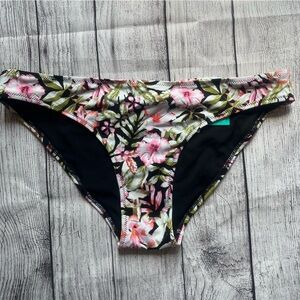 H&M Hawaiian low-rise floral bikini bottom - size 8